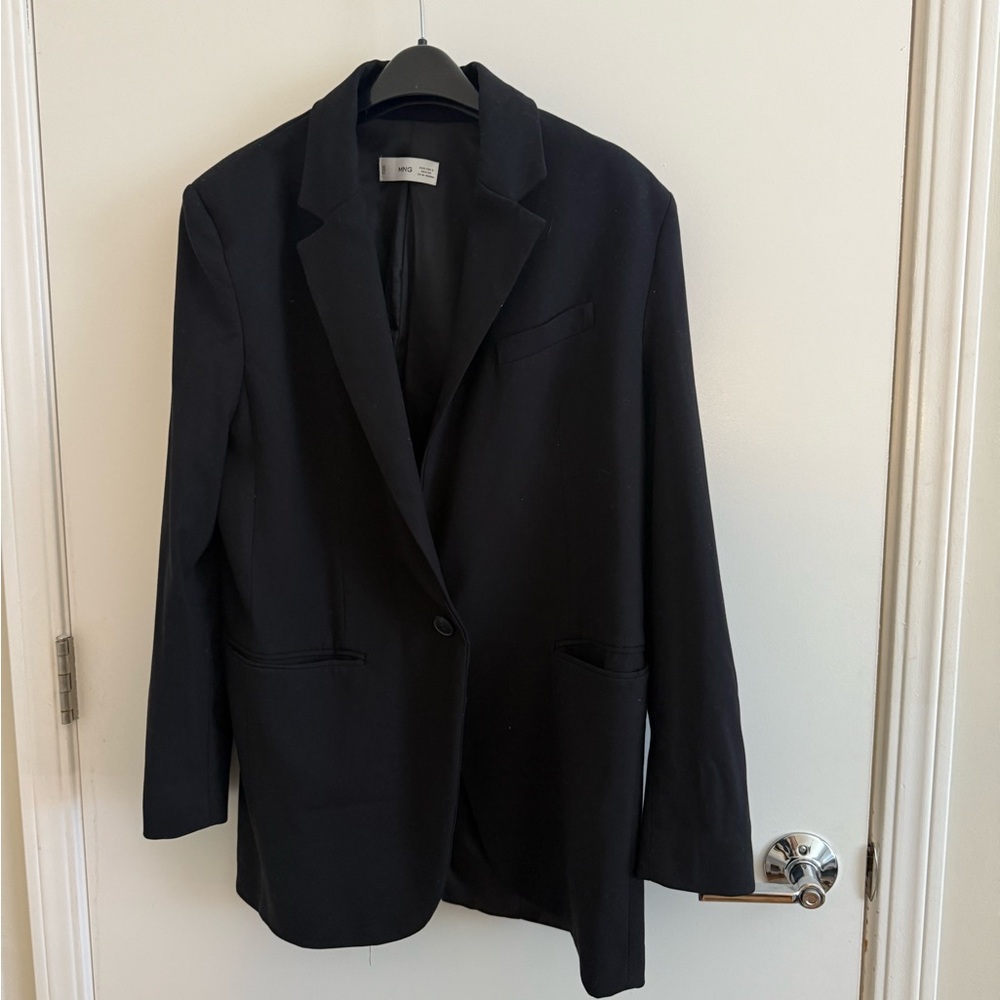 Mango Black Blazer Jacket
